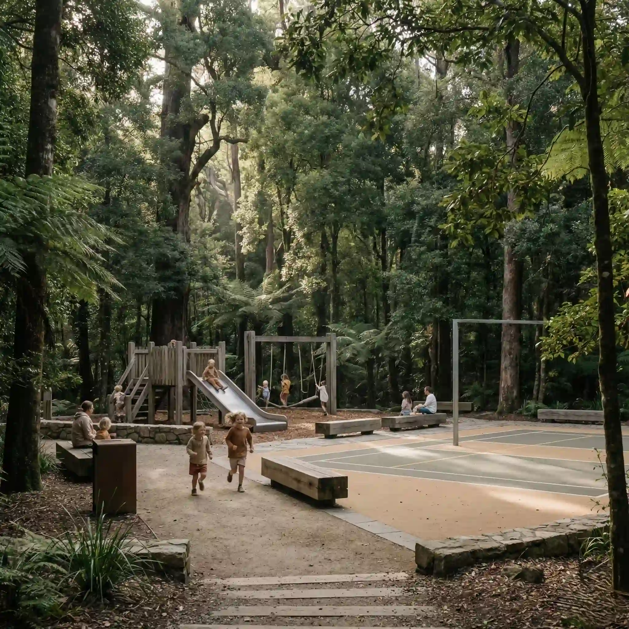 Children's Play Area & Play Court